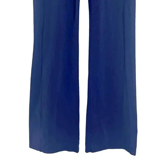 Athleta Dark Midrise Blue Flared Leggings Women's Size S - Picture 3 of 10